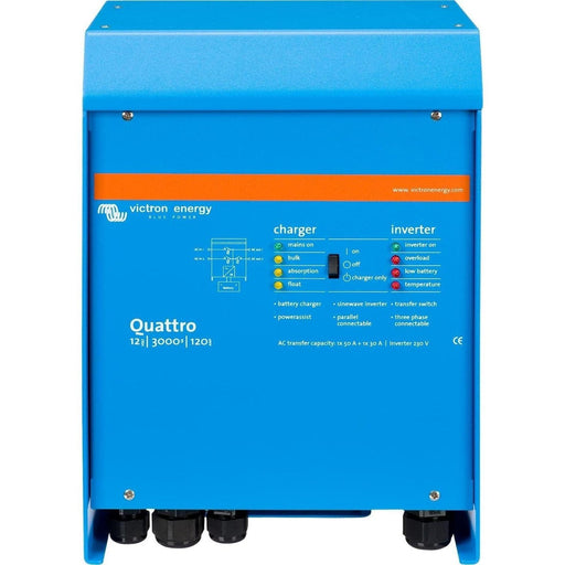 Victron Quattro Inverter Charger (12V / 3000VA / 120A) Victron - NN4 Online