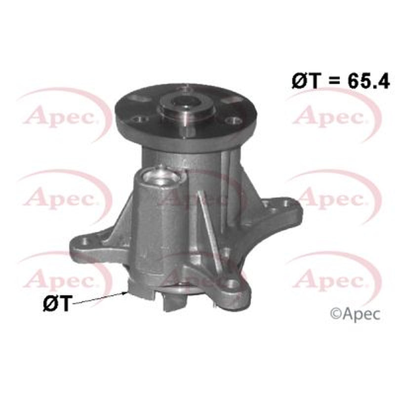 Apec Engine Cooling Water Pump fits Citroën C5 III 2008-2009 2.7