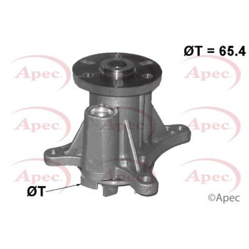 Apec Engine Cooling Water Pump fits Citroën C5 III 2008-2009 2.7