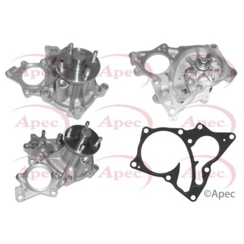 Apec Engine Cooling Water Pump fits Toyota Hilux VIII Pickup 2015-2021 2.4 2.8