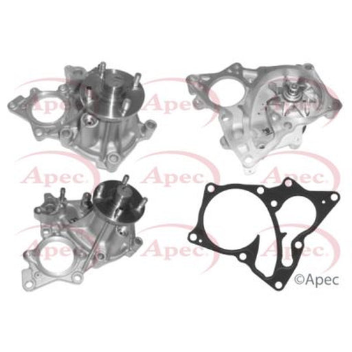 Apec Engine Cooling Water Pump fits Toyota Hilux VIII Pickup 2015-2021 2.4 2.8