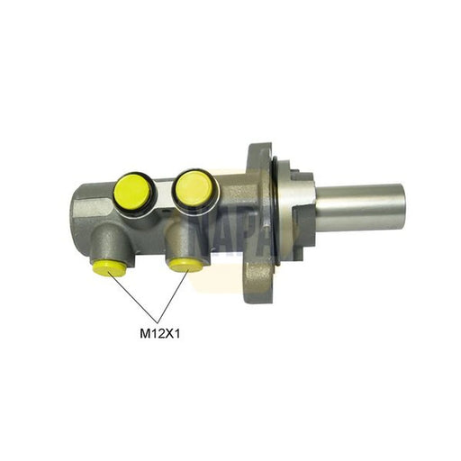 NAPA Brake Master Cylinder Hydraulic Assembly fits Citroën C-Elysee 2012-2018