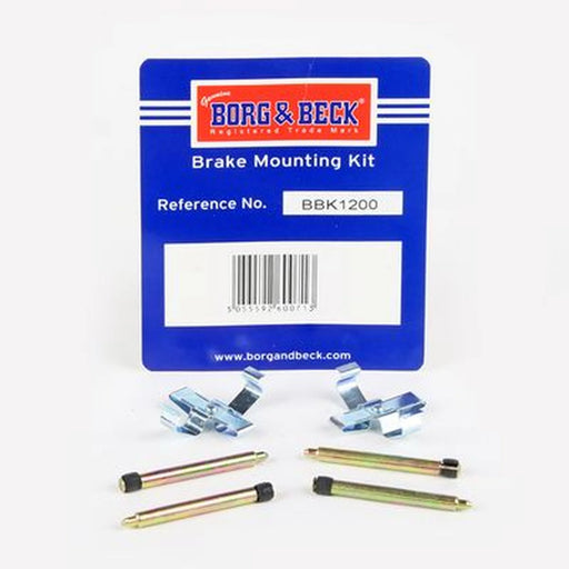 Borg & Beck Brake Pad Accessory Fitting Kit Rear BBK1200
