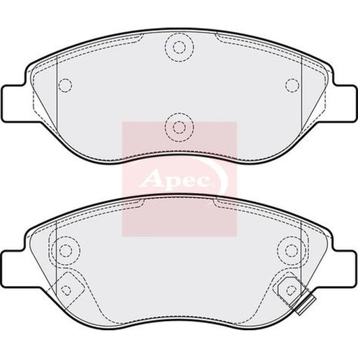Apec Front Brake Pad Set PAD2171