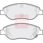 Apec Front & Rear Pads fits Fiat Tipo 2015-2020 1.4 1.6
