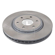 Febi 2 x Internally Vented Front Brake Discs 108466-x2