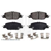 Blue Print Rear Brake Pad Set fits Honda Cr-V V 2016-2023 1.5 2.0