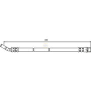 NAPA Brake Hydraulic Hose Line Rear NBH1033