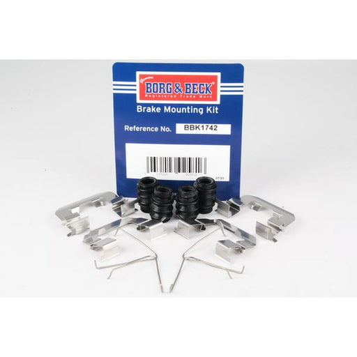 Borg & Beck Brake Pad Accessory Fitting Kit Front BBK1742