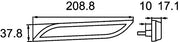 Hella 2PS 013 305-317 Side Marker Light