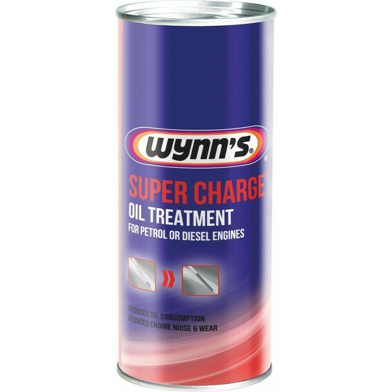 Wynns Supercharge Oil Treatment Additive for Petrol & Diesel Engines 425ml Wynns - Dynamic Drive
