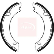 Apec Parking Brake Shoe Set fits Volvo 740 1984-1992 2.0 2.3 2.4