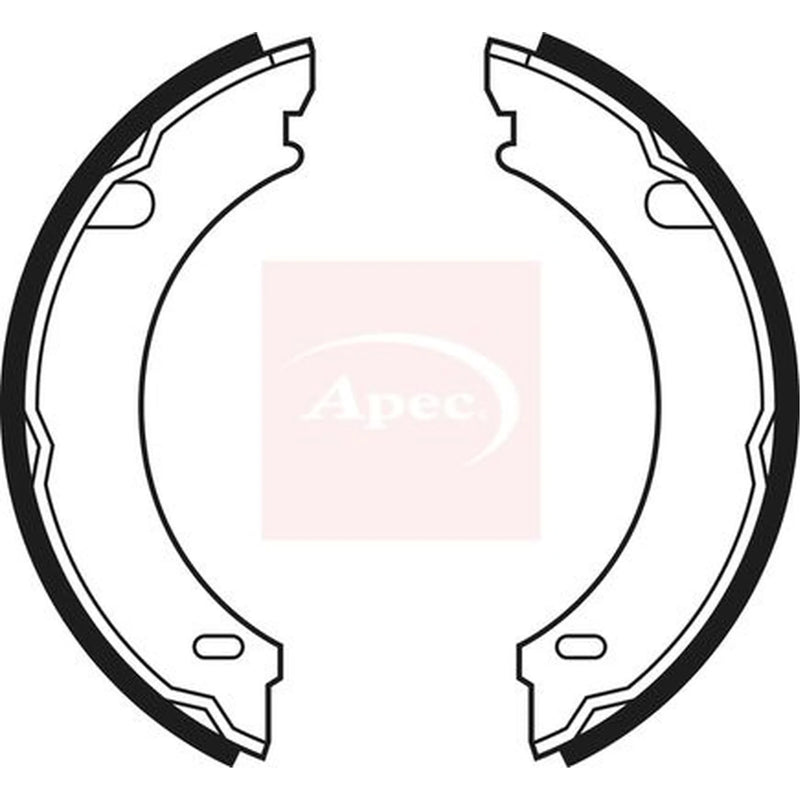 Apec Parking Brake Shoe Set SHU548