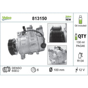 Valeo Air Conditioning Compressor 813150