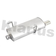Klarius Box With Tail Pipe Rear fits Peugeot 206 1999-2007 2.0