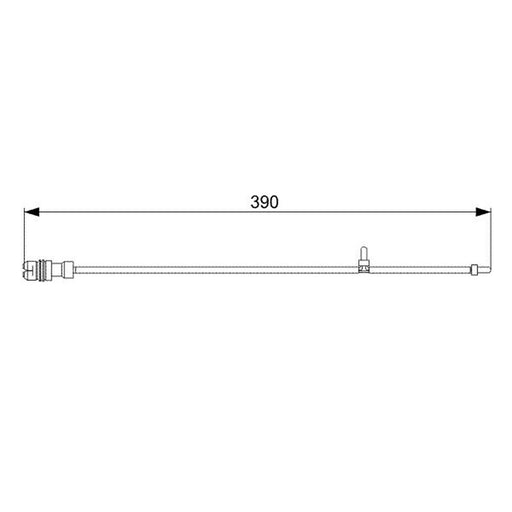 Bosch Brake Pad Wear Sensor Front Right fits Porsche 911 2004-2011 3.8