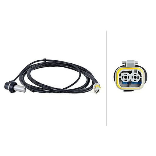 Hella ABS Wheel Speed Sensor Rear Left fits Man Tga 1999-2011