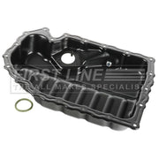 First Line Engine Oil Sump Pan Steel fits Audi A1 2012 on 2.0