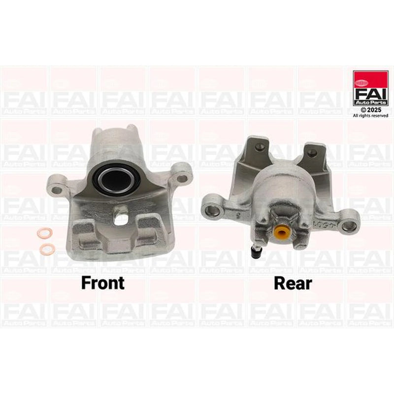 FAI Brake Caliper Assembly Rear Left fits Mitsubishi Shogun Canvas Top 2000-2006