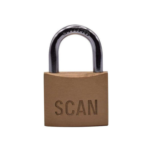 Scan Brass Padlock 40mm Keyed Alike Pack of 2 Scan - NN4 Online