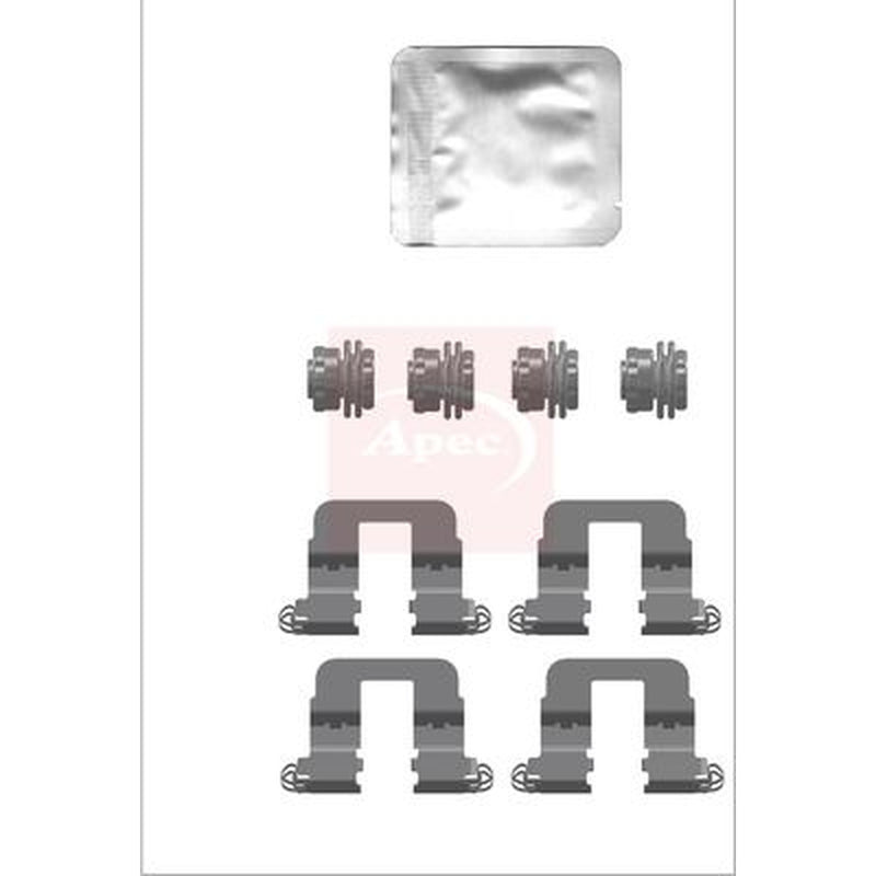 Apec Brake Pad Accessory Fitting Kit Rear fits Honda Hr-V 2015 on 1.5