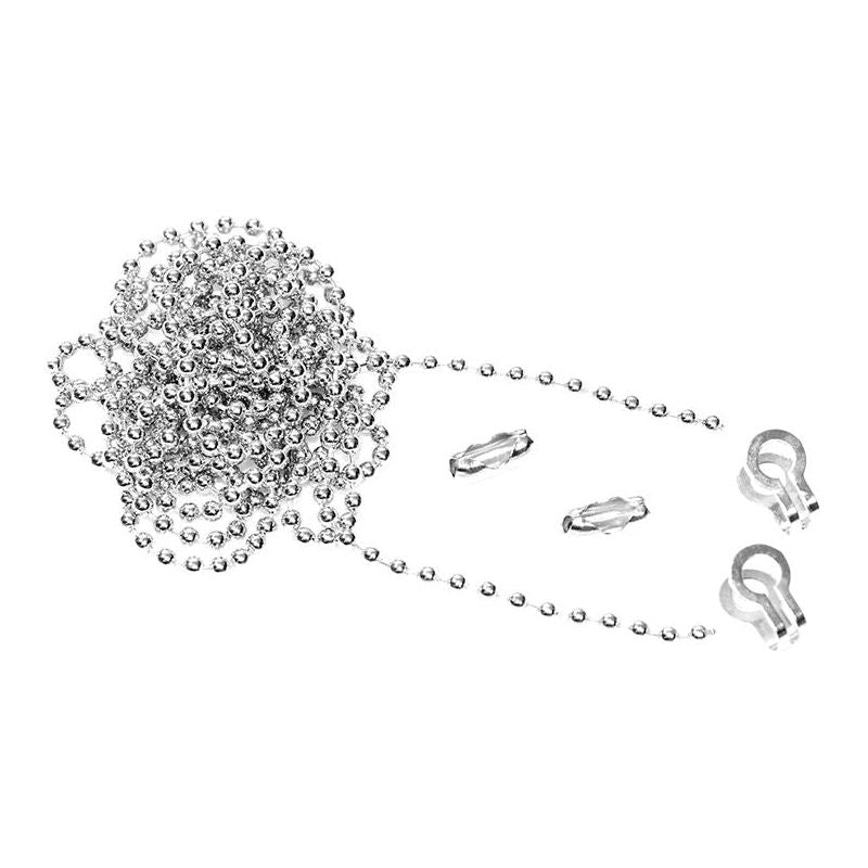 Faithfull Brass Ball Chain Kit Nickel Plated 1m Faithfull - NN4 Online