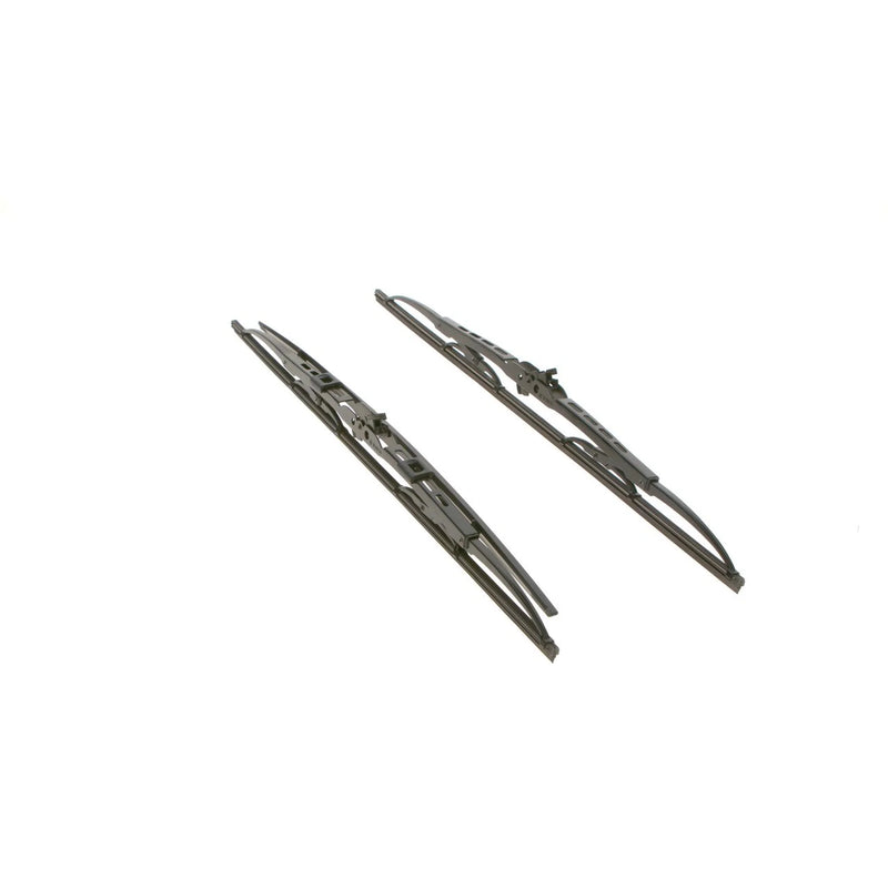 Bosch Front & Rear Super Plus Wiper Blade Set fits Renault Logan I 2007-2015