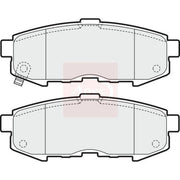 Apec Rear Brake Vented Discs & Pads fits Mazda MPV 2002-2006 2.0 2.3
