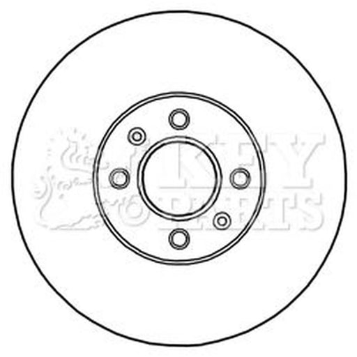 Key Parts Front & Rear Brake Discs & Pads fits Kia Rio III 2011-2017