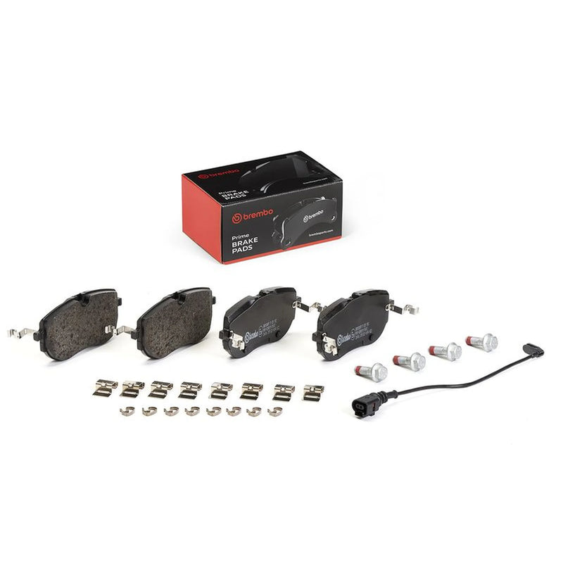Brembo 4 x Front Brake Pad Set fits Audi Q4 E-Tron 2021 on