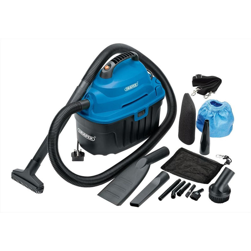 Draper 230V Wet and Dry Vacuum Cleaner with Stainless Steel Tank, 20L, 1250W Draper - Dynamic Drive