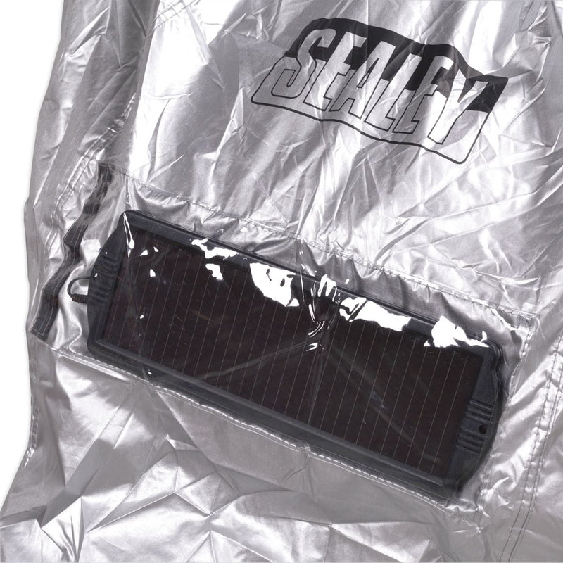 Sealey Motorcycle Cover Small 1830 x 890 x 1300mm MCS Sealey - Dynamic Drive