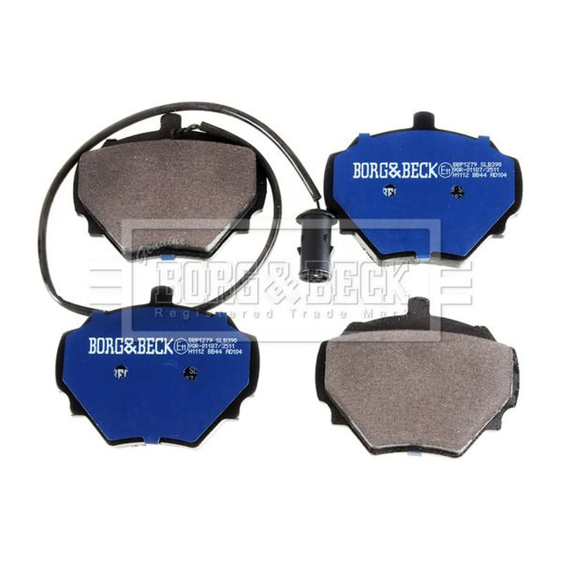 Borg & Beck Front & Rear Brake Discs & Pads fits Land Rover Range Rover