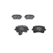 Bosch Front & Rear Pads fits Audi Q3 2013-2018 2.5