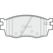 Fahren Front Brake Pad Set FBP3207