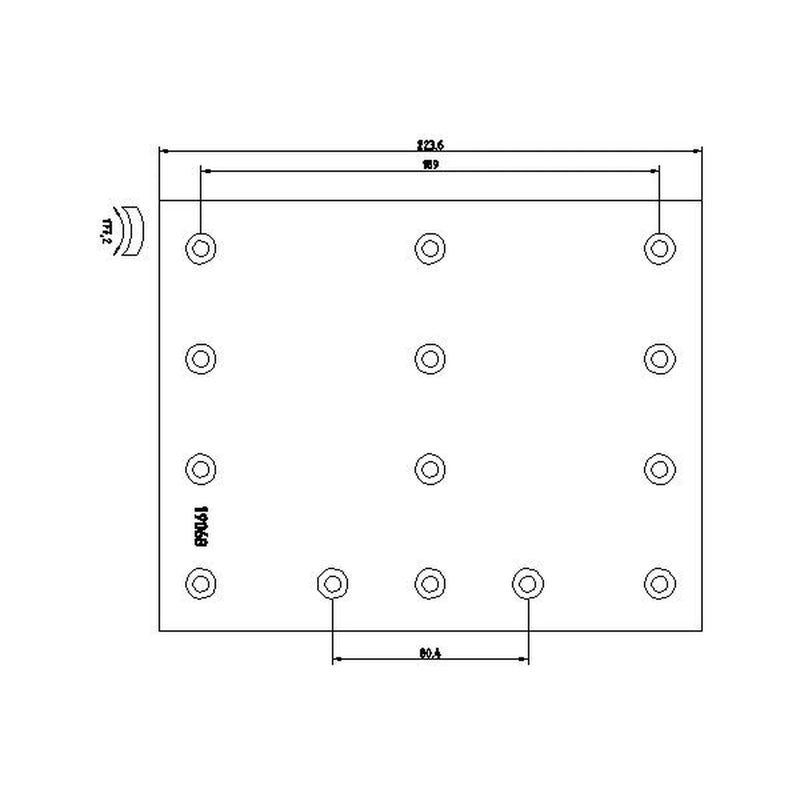 Textar Textar Cv Brake Lining Set 1906802