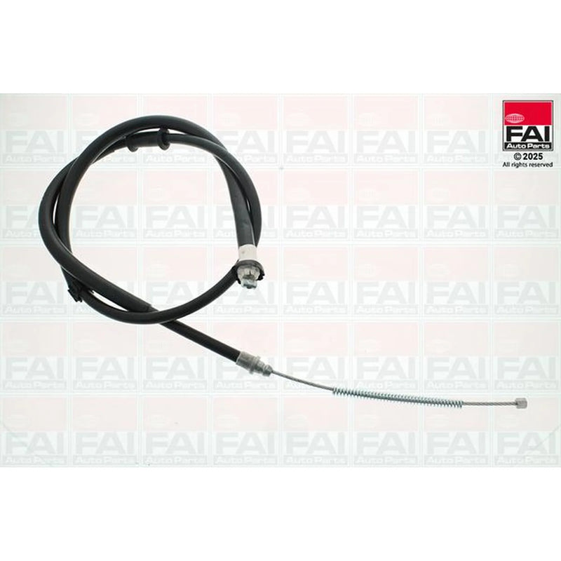 FAI Handbrake Cable Right Rear fits Ford Ka 2008-2016 1.2 1.3