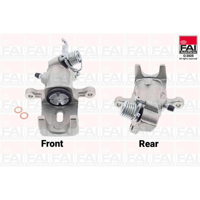 FAI Brake Caliper Assembly Rear Left fits Kia Cerato I 2004-2009 1.5 1.6 2.0