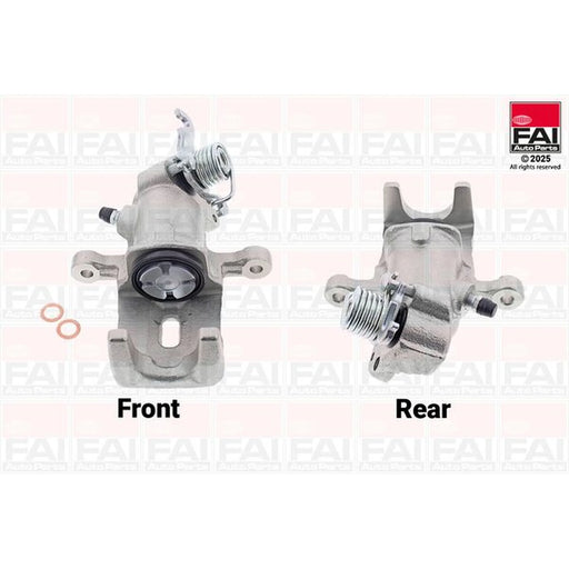 FAI Brake Caliper Assembly Rear Left fits Kia Cerato I 2004-2009 1.5 1.6 2.0