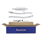 Hella Middle Silencer fits Peugeot 206 2003-2008 1.4