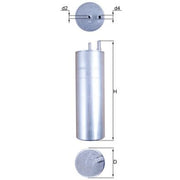 Mahle Fuel Filter Element KL 229/5