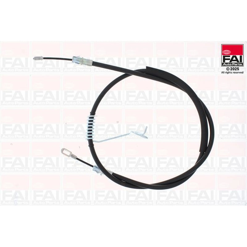 FAI Handbrake Cable Left Rear fits Ford Transit Platform 2006-2014 2.2 2.4 3.2