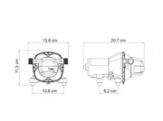 FIAMMA AQUA 8F 12V - 10L - 07073A02-