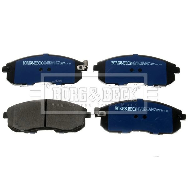 Borg & Beck Front Brake Vented Discs & Pads fits Infiniti I30 1997 on 3.0