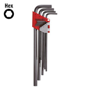 Teng Tools Extra Long Hex Key Set 9 Pieces Teng Tools - Dynamic Drive