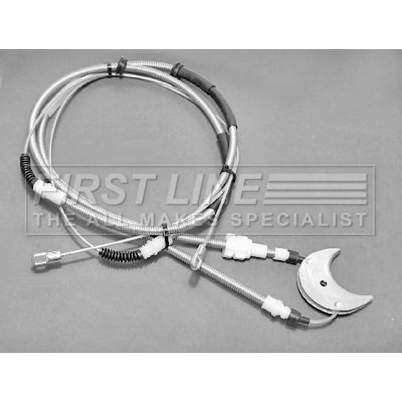 First Line Handbrake Cable Left Rear fits Ford Granada 1985-1994