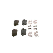 Bosch Front & Rear Pads fits Renault Kangoo Express 2011 on