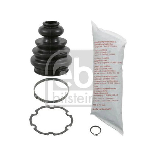 Febi Drive Shaft Bellow Kit transmission sided Rubb 08018