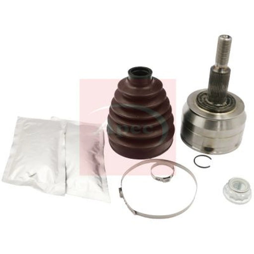 Apec CV Axle Shaft Assembly Wheel Side ACV1098