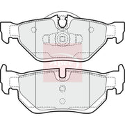 Apec Front Vented & Rear Vented Brake Discs & Pads fits BMW 1 2005-2011
